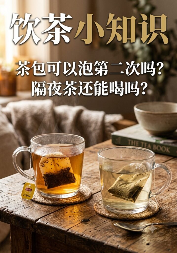 茶包可以泡第二次吗|隔夜茶与饮茶安全指南