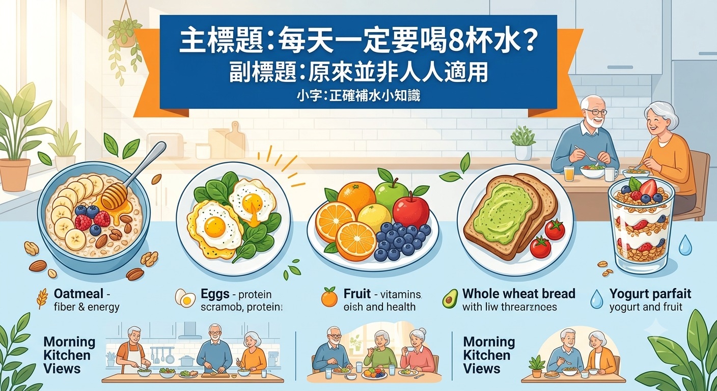 每天要喝8杯水嗎？原來並非人人都適用