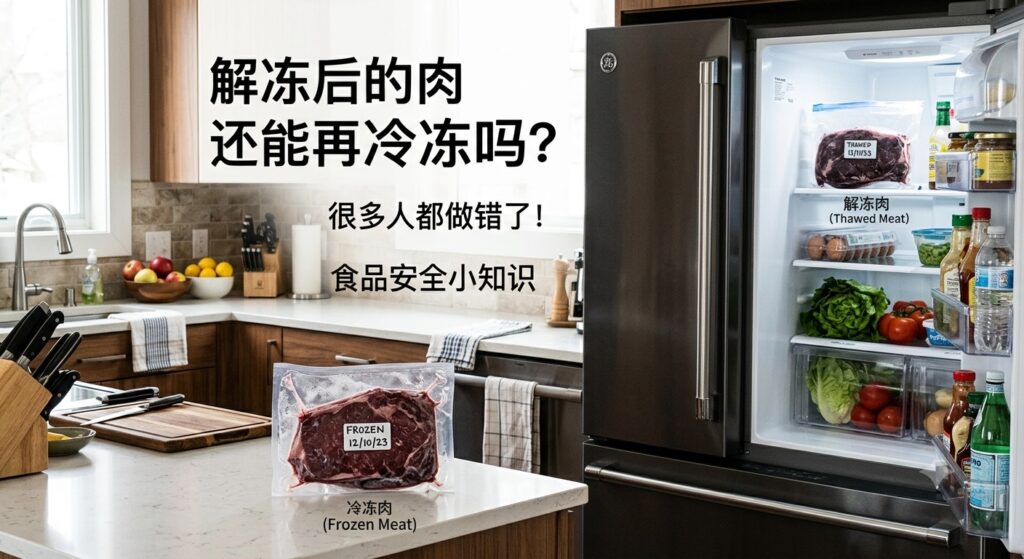 冷冻肉解冻后还能再冷冻吗|肉类保存与食品安全指南