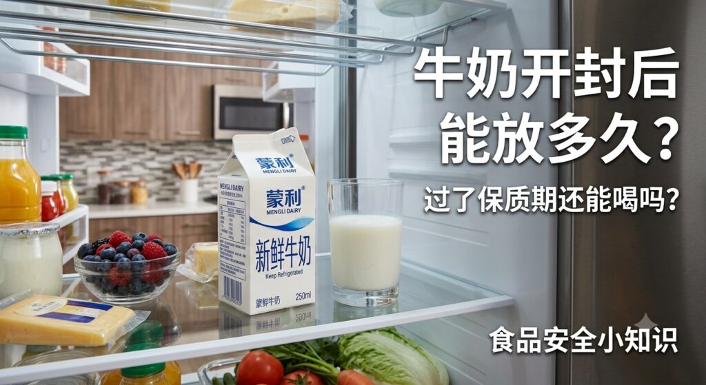 牛奶开封后可以放多久|牛奶保存与食品安全指南
``