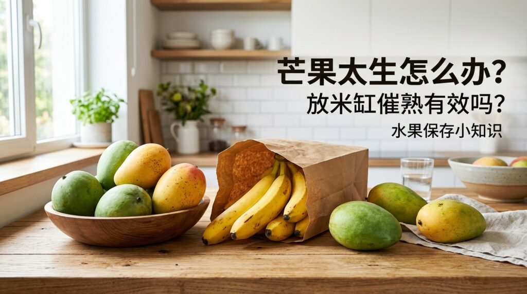 芒果如何催熟|芒果保存与成熟技巧指南