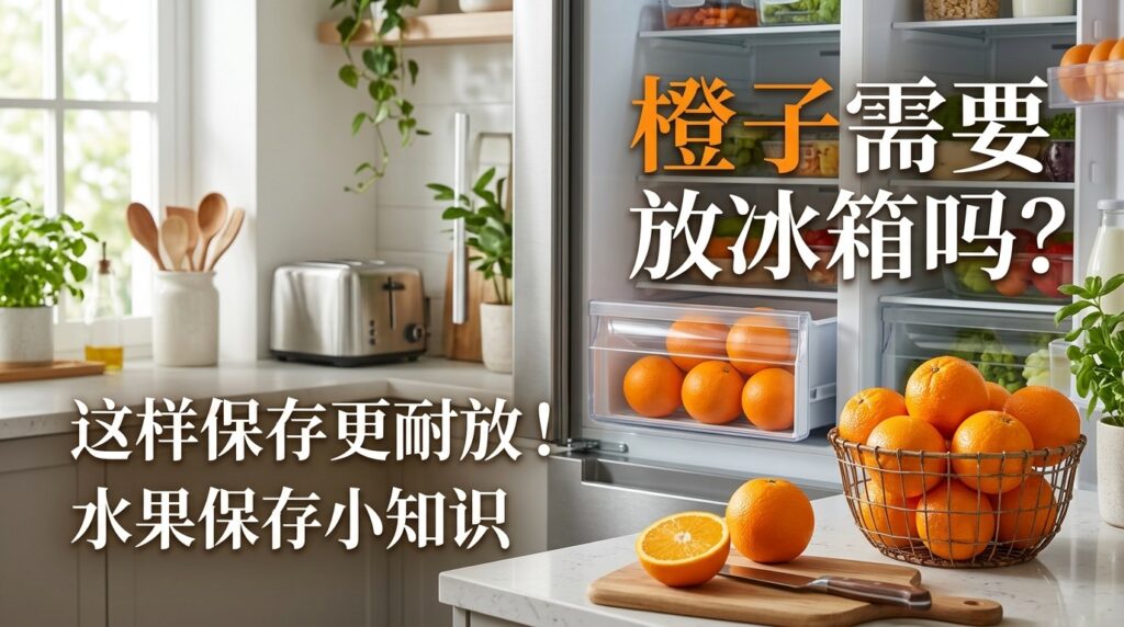 橙子需要放冰箱吗|橙子保存与保鲜技巧指南