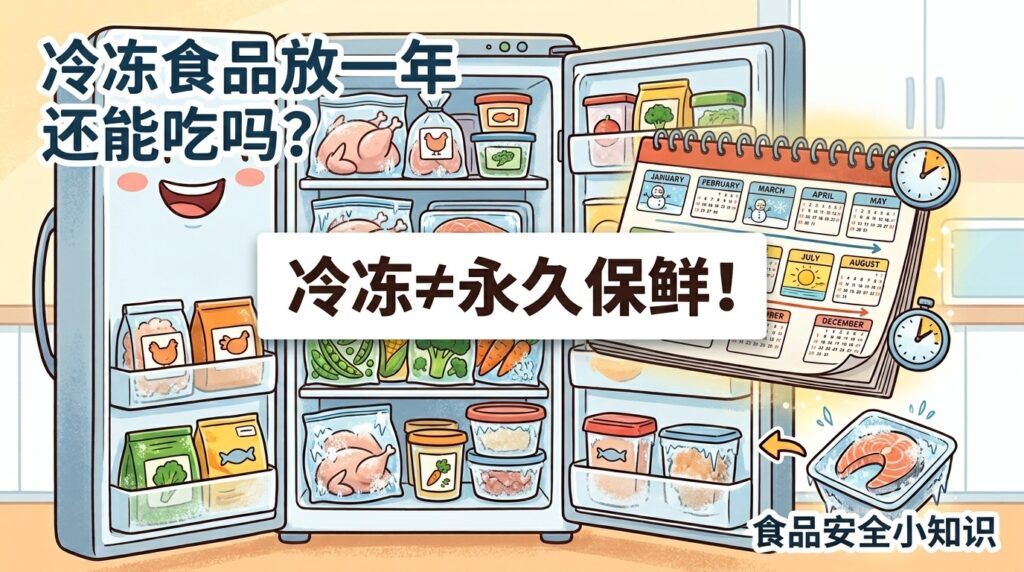 冷冻食品放了一年还能吃吗|冷冻保存与食品安全指南