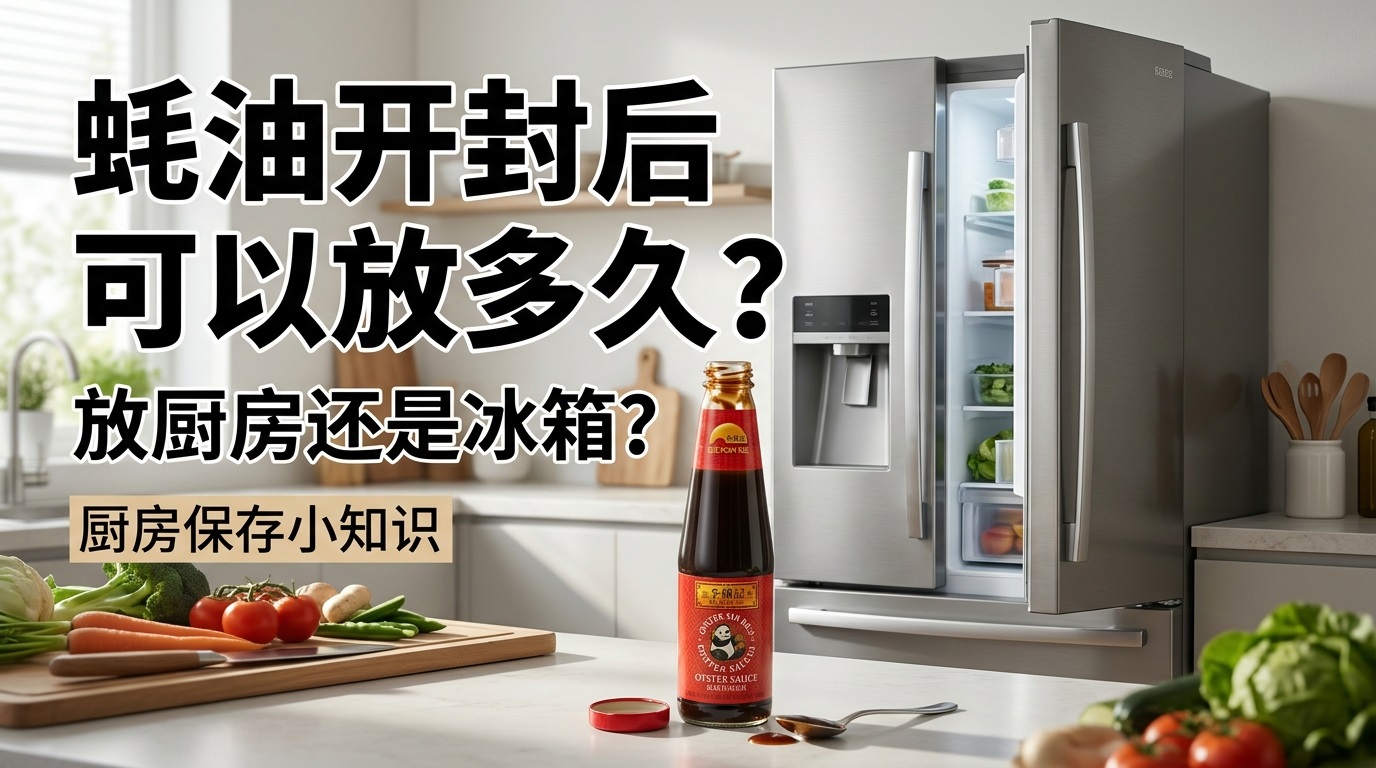 蚝油开封后可以放多久？放在厨房还是冰箱更好？