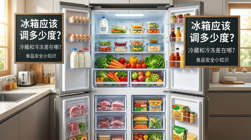 冰箱应该调多少度｜冷藏冷冻温度与食品保存指南