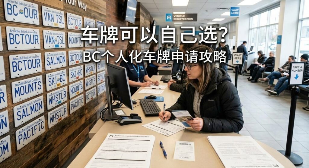 BC省个人化车牌申请及热门车牌号码指南