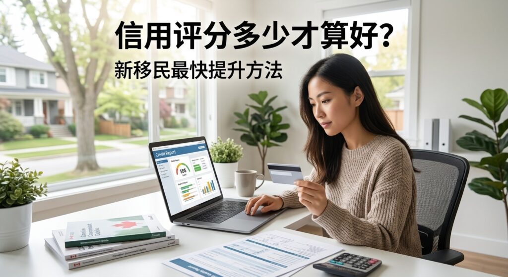 加拿大信用评分标准与新移民建立信用记录指南