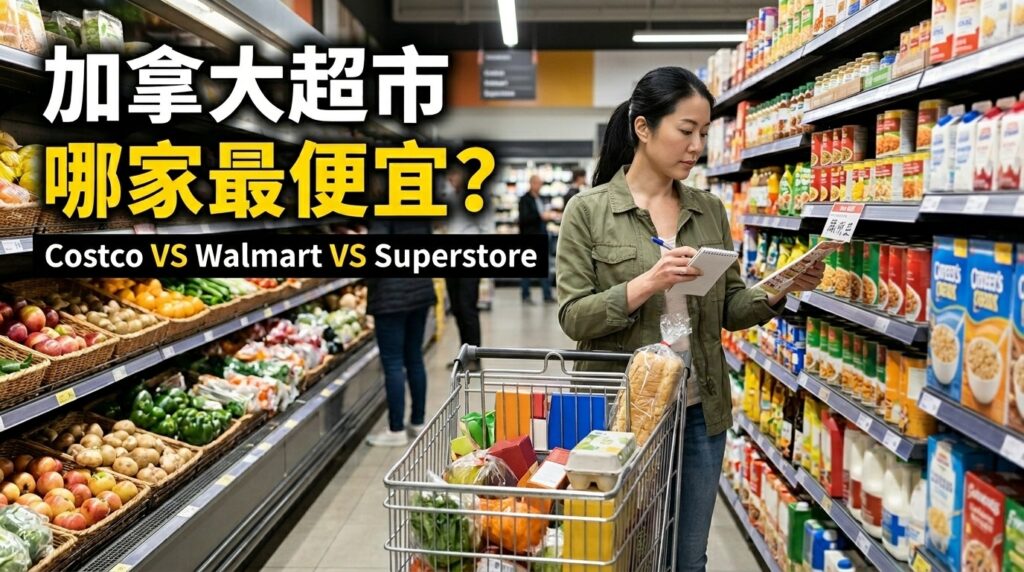 加拿大Costco Walmart和Superstore超市比较指南